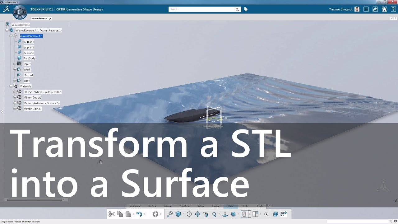 Reverse Engineering in 3DExperience - YouTube