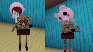 Evil Sponge w/ Piggy Head Weapon Skin! | Roblox