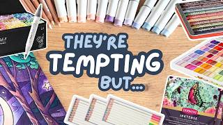Art Supplies I am NOT Buying