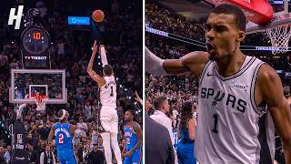 Celebrity Wemby SHOCKS OKC with HALF COURT BUZZER BEATER in Game 4 👀🔥 Net Worth