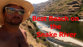 Snake River In A Thunder Jet-Boat! Best Beach on the Snake River!