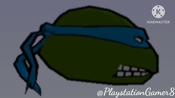 Teenage Mutant Ninja Turtles  Save icon For PS2 memory Card.