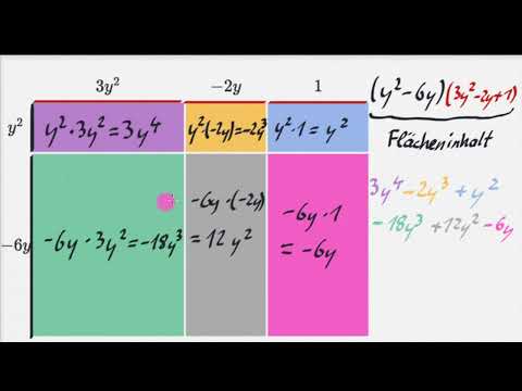 Binome mit Polynomen multiplizieren: Flächenmodell | Mathematik | Khan Academy