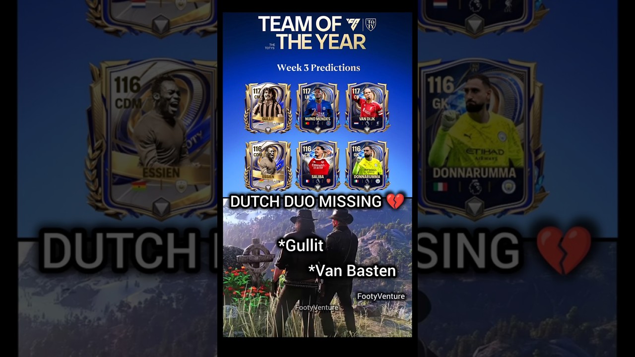 TOTY Week 3 😳 | Gullit IN, Van Basten OUT 💔 | FCMobile