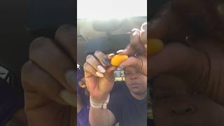 Trying the viral PEELABLE Mango gummies 🥭😋 #walgreens #trending #candy #shorts