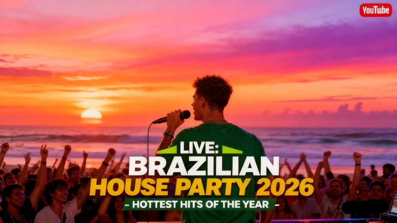 🇧🇷 LIVE: BRAZILIAN HOUSE PARTY 2026 - HOTTEST HITS OF THE YEAR! | MUSIC BY SUNO AI
