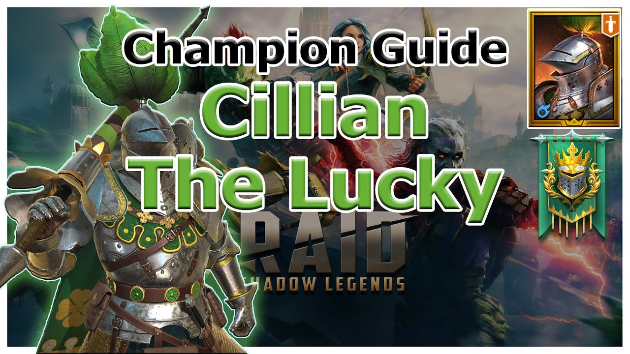 Cillian The Lucky Bl Lam Raid Shadow Legends Skill Mastery Equip Guide Ayumilove