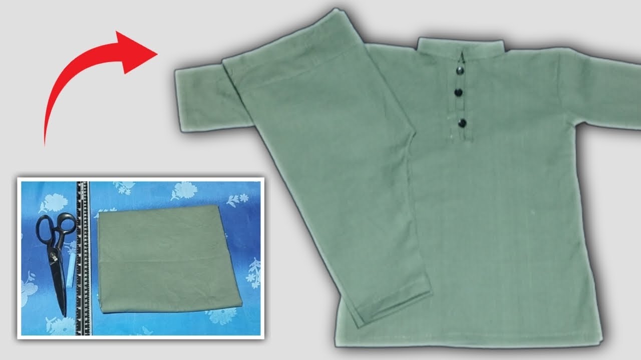 Baby Boy Kurta Design 2023 Cutting And Stitching By Saira Junaid YouTube