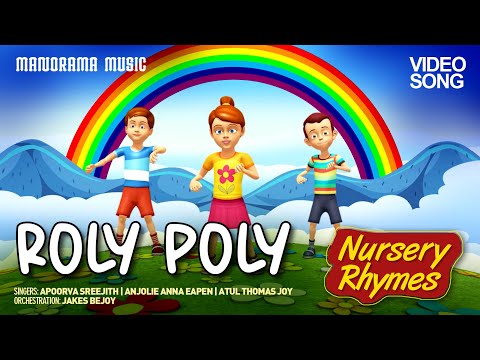 Roly Poly | English Nursery Rhymes Video | Jakes Bejoy | Children Rhymes