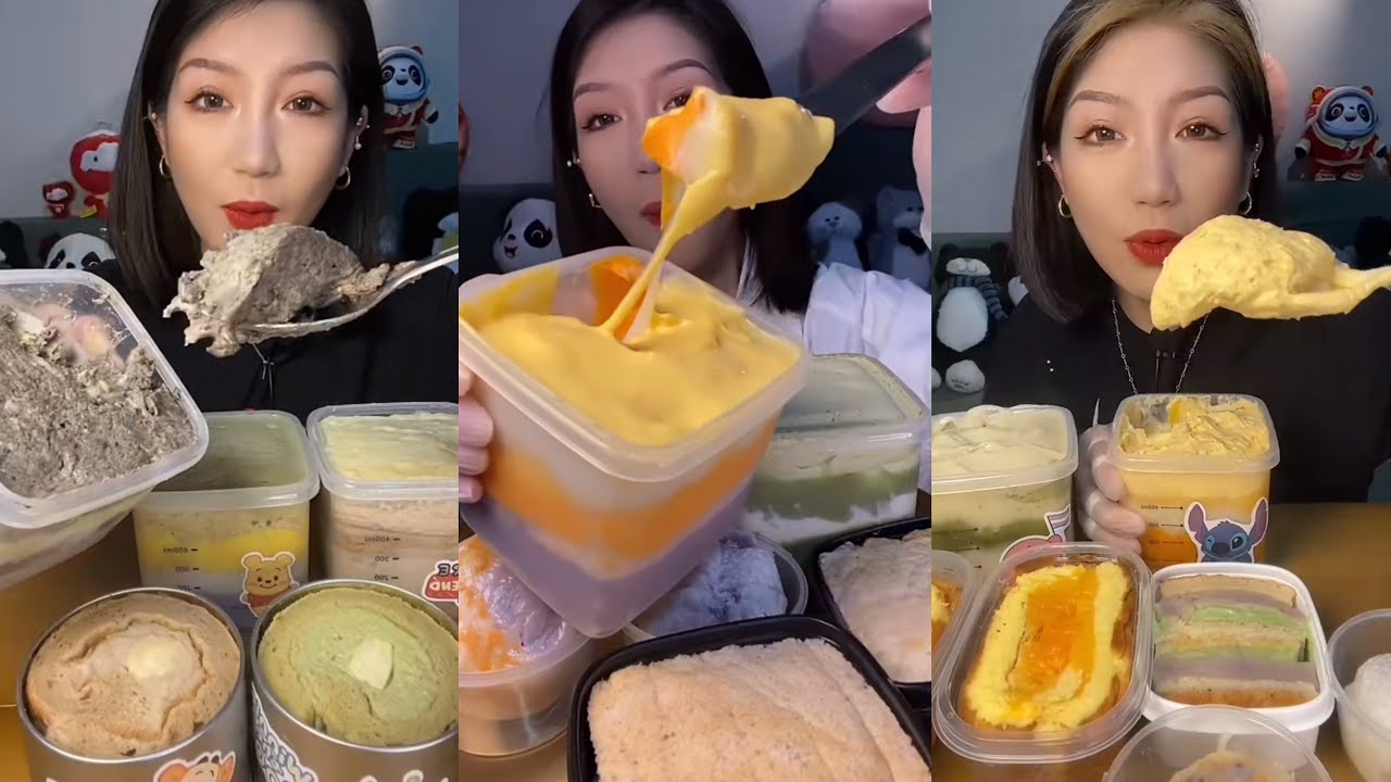 do you like cake? 크림치즈 박스 케이크를 먹어