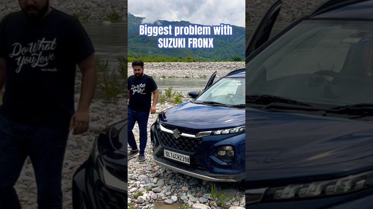 Biggest problem in suzuki Fronx while off roading! 