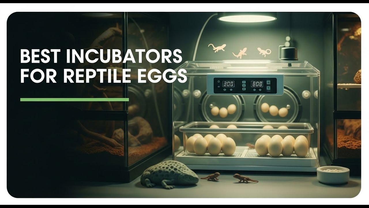 TOP 5 Best Incubators for Reptile Eggs 2026 | Reptile Breeders Swear by These Egg Incubators!