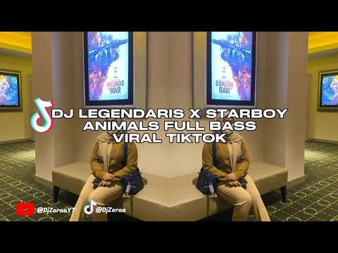 DJ LEGENDARIS X STARBOY X ANIMALS BASS VIRAL TIKTOK MENGKANE😈🔥