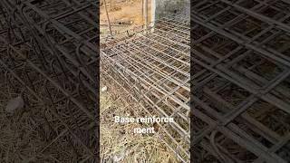 fabrication of reinforcement for column base