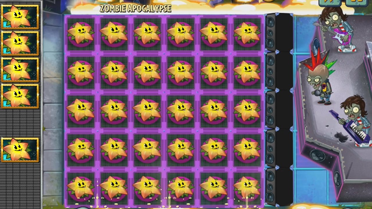 Plants vs Zombies 2 Hack - Frustrella vs Los Zombots