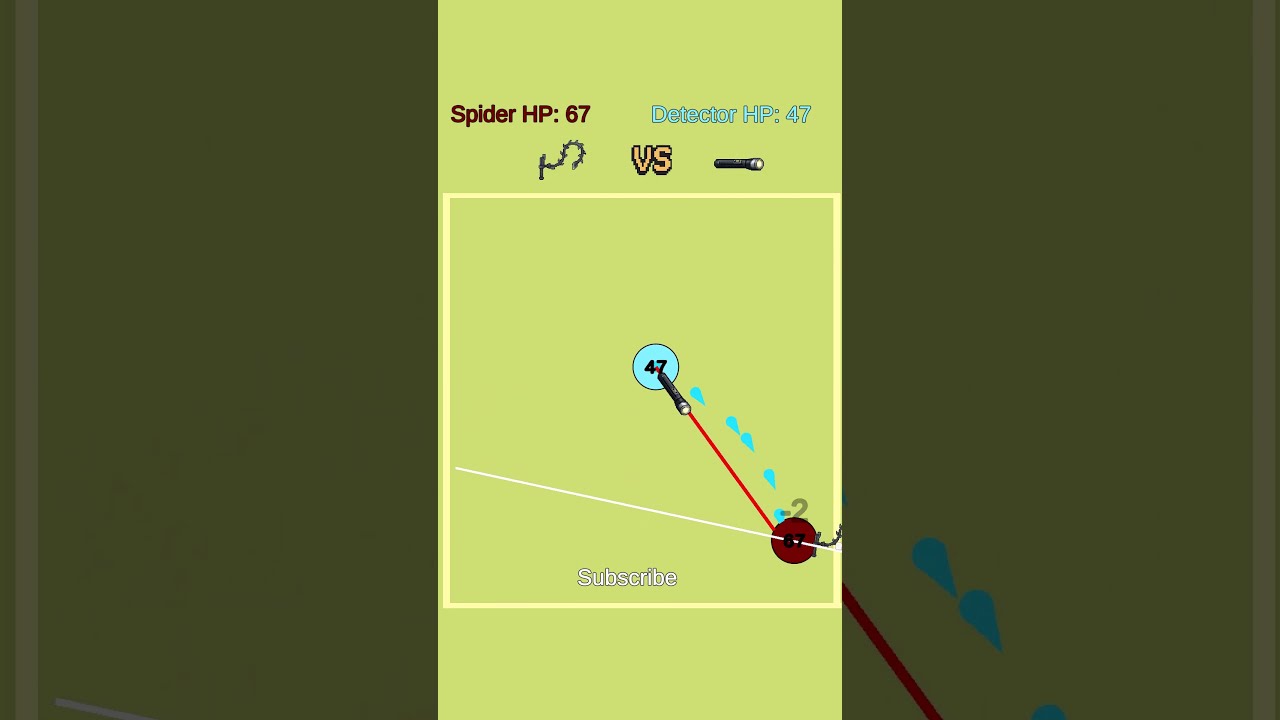 Detector vs Spider | Marble Battle Chaos