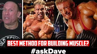 BEST TRAINING METHOD TO BUILD MUSCLE (Jay Cutler vs. Dorian Yates)! #askDave
