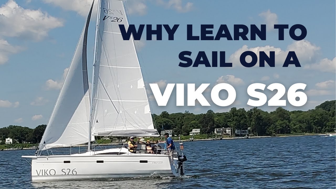 ⁣Why learn to sail on a VIKO S26