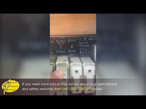 Fuse Box Safety Switch Off
