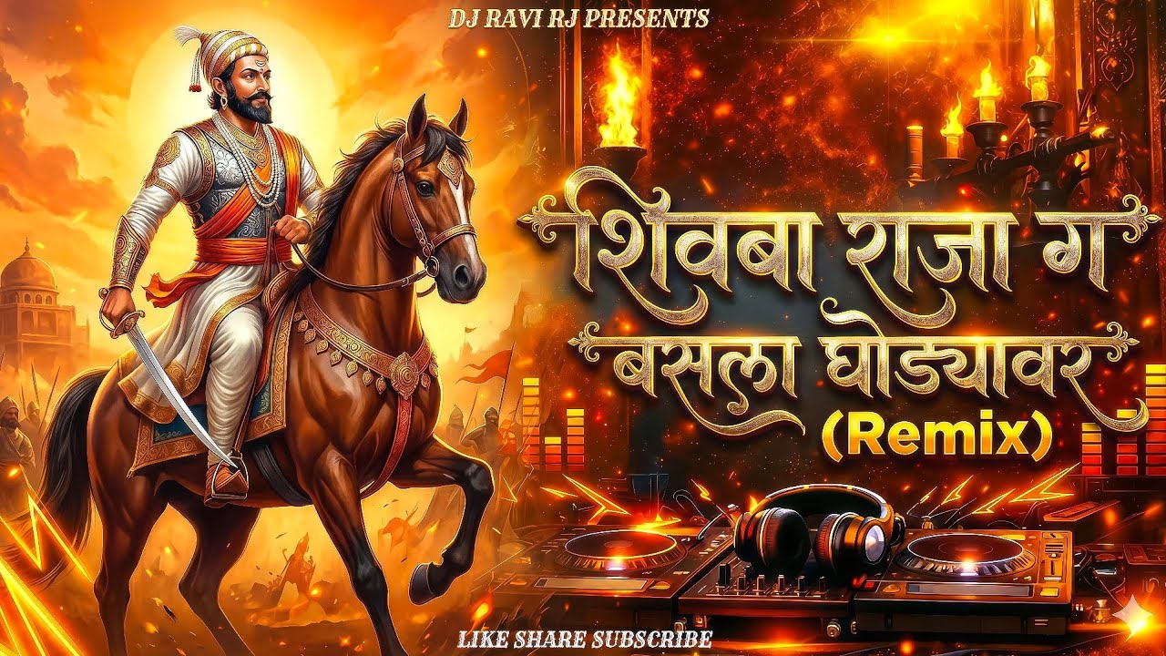 Shivba Raja G Basla Ghodyavari DJ Song | Shivaji Maharaj Jayanti Special DJ Remix | DJ Ravi RJ 2026