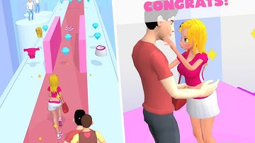 👰 Makeover Run 💄👗All Levels Gameplay Android,ios Level (42-48)