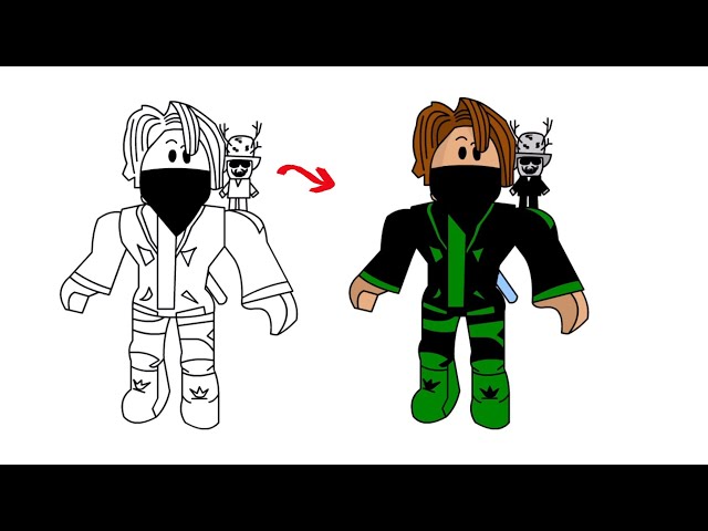 Create a drawing of your roblox avatar by Newest55