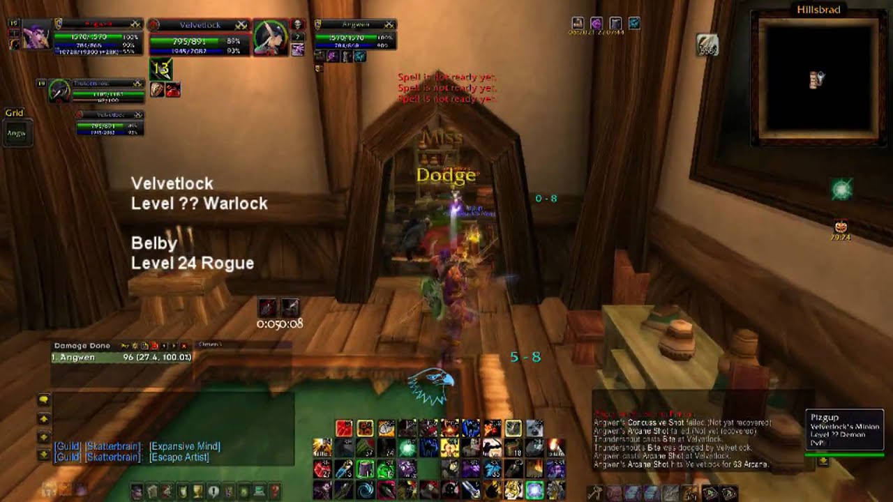 WoW Twink Hunter pvp 'She's a pirate'