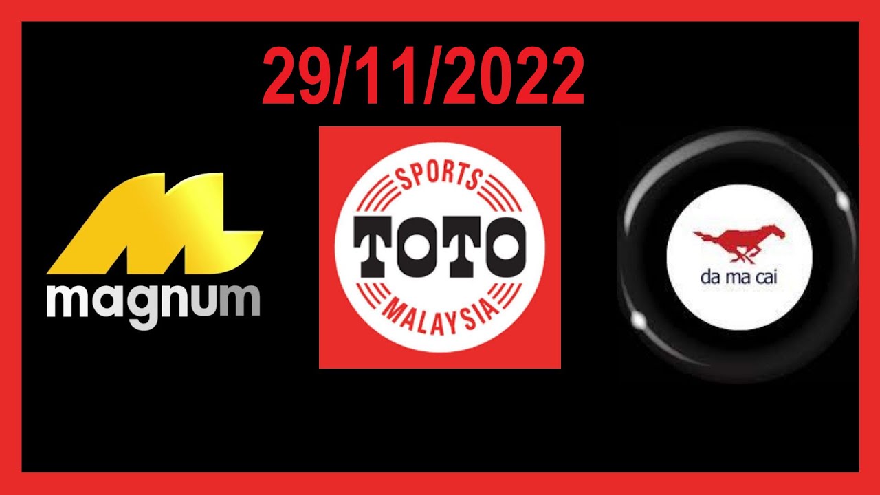 MAGNUM TOTO DAMACAI 4D CARTA/CHART 29/11/2022  SPECIAL DRAW
