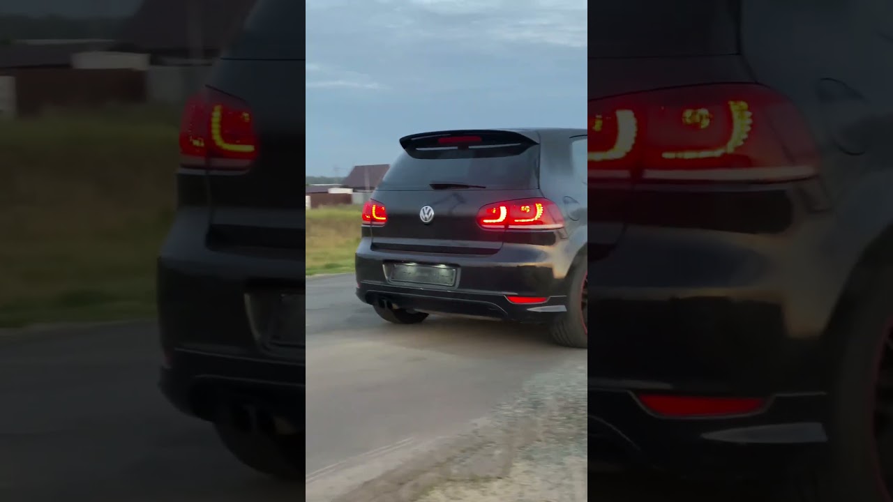 Гольф 6 выхлоп 1.4 tsi