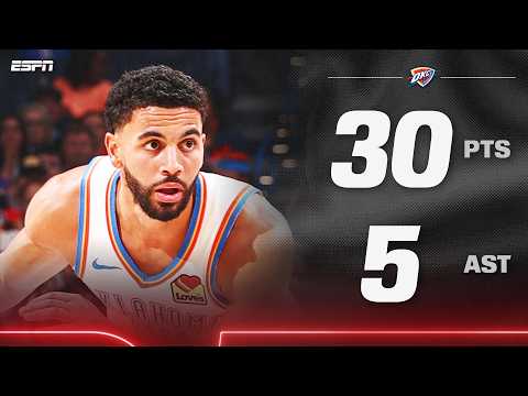 Ajay Mitchell scores new CAREER HIGH in OKC’s win vs. Phoenix 🔥 | NBA on ESPN