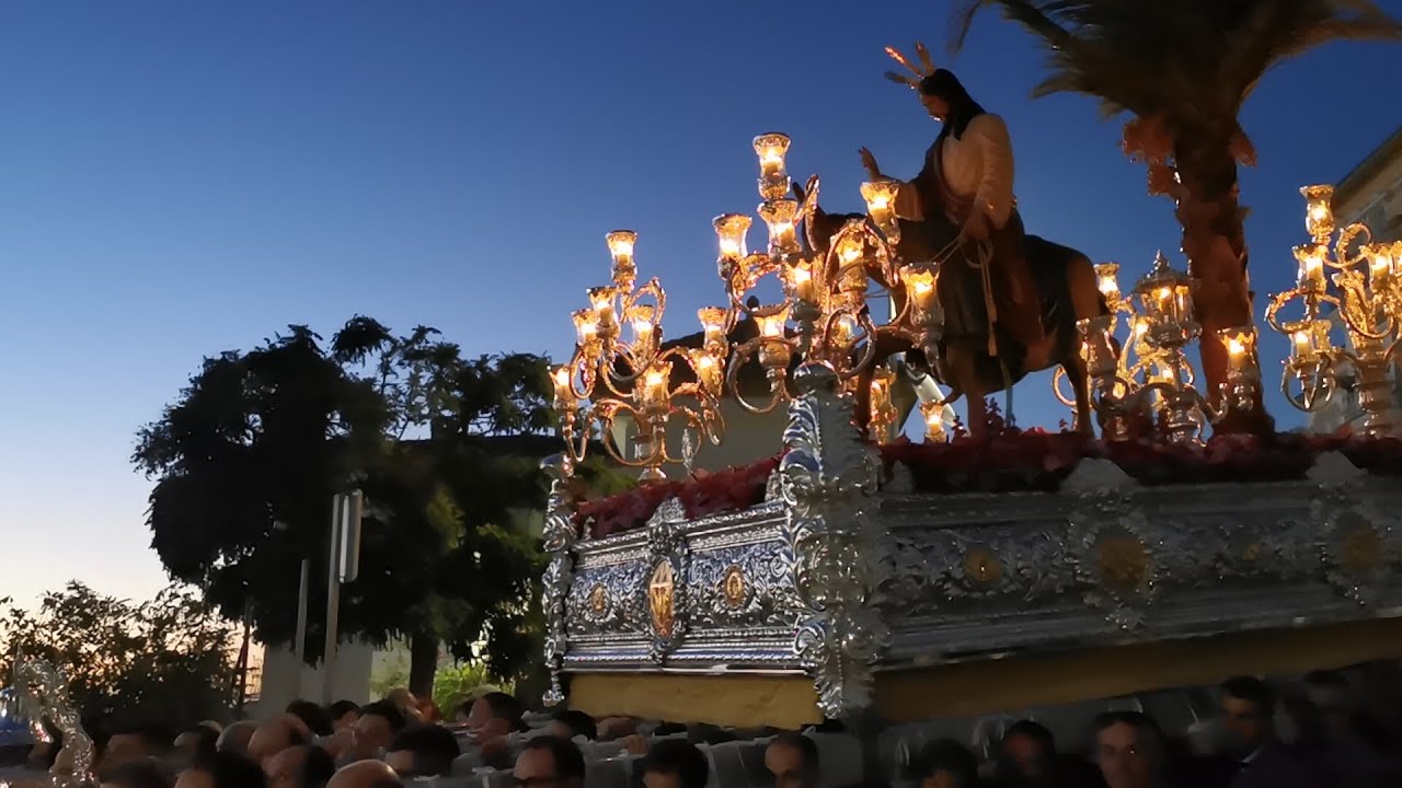 Procesión Extraordinaria 75 Aniversario La Pollinica. 15 de Octubre 2022 Archidona (Mälaga)
