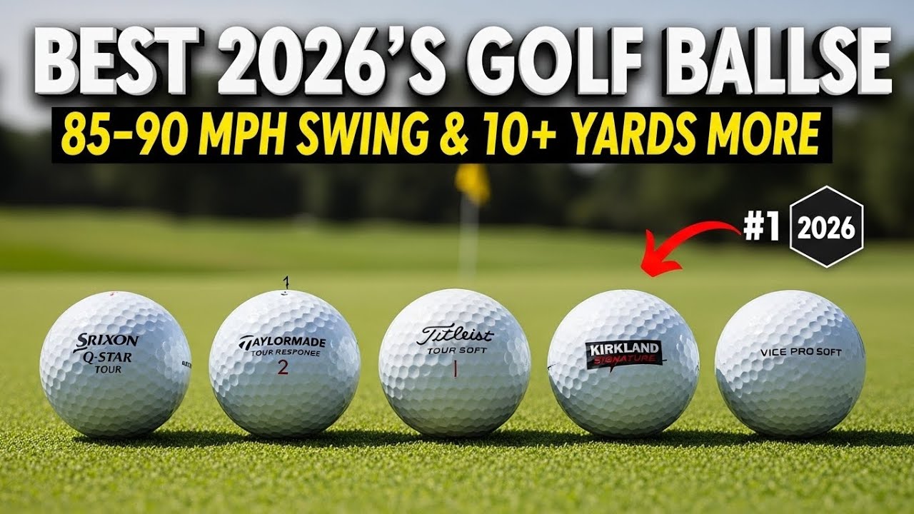 Best Golf Balls for 85 mph to 90 mph Swing Speed | Tested & Ranked