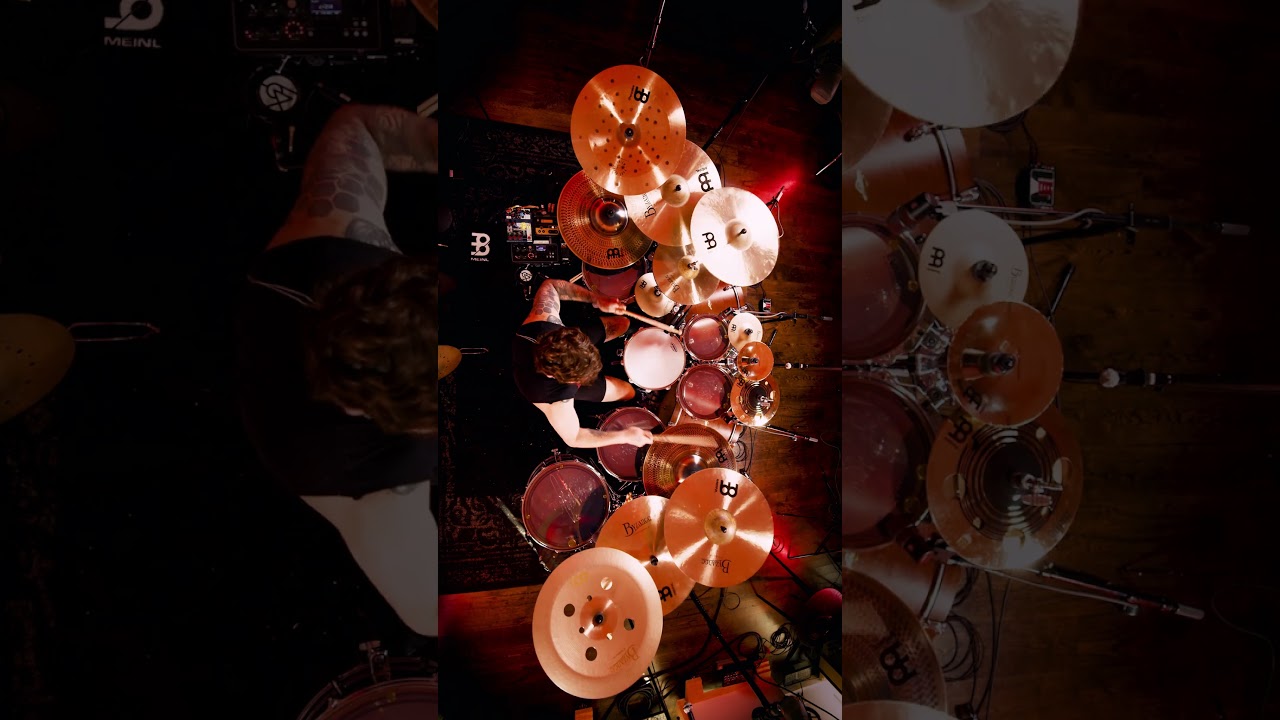 #meinlcymbals Pure Alloy Custom 21" Super Bell Ride Demo w/Travis Regnier #shorts #meinl #drums