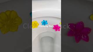 Toilet flowers🌸 Smells like a spa #lifehack  #cleaninghack #cleaning