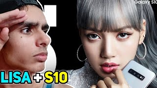 So apparently Lisa is the new brand presenter of Samsung Galaxy S10...