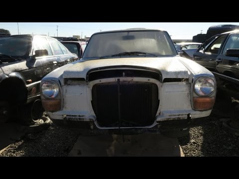 UNIQE Junked 1970 Mercedes Benz 240 W114 
