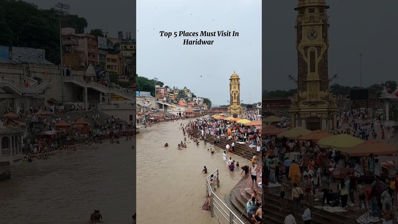 Top 5 places Must visit in Haridwar 📍❤️ 
