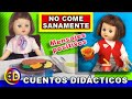 🔴 La niña que come muchos dulces (100) (Remake) | Cuento con enseñanza y valores