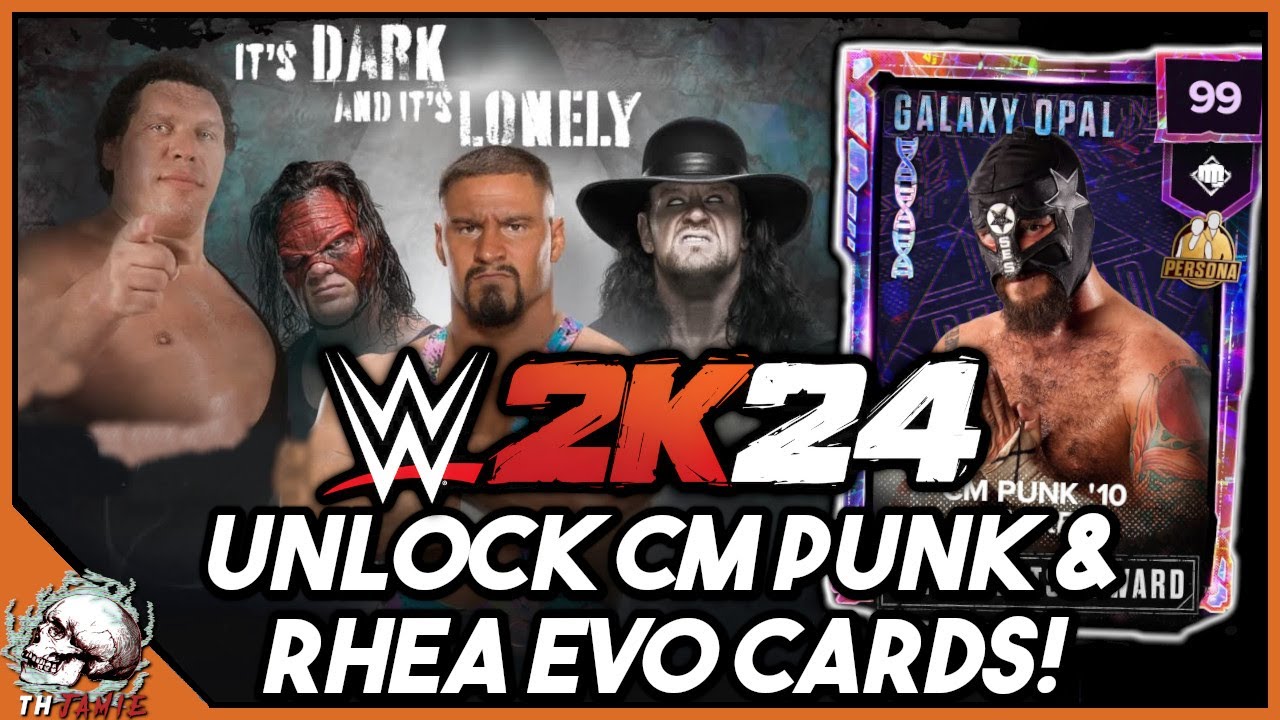 UNLOCK CM PUNK & RHEA EVO CARDS! WWE 2K24 MyFaction LIVE!