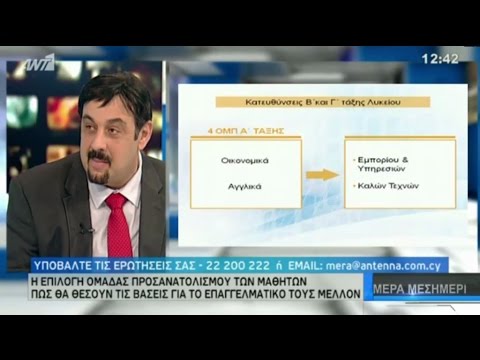 Επιλογή Ομάδας Προσανατολισμού