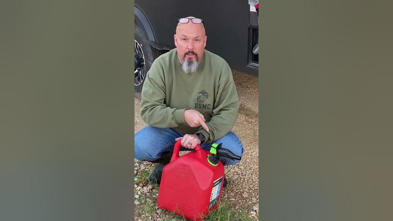 Hack For The New Gas Cans YouTube