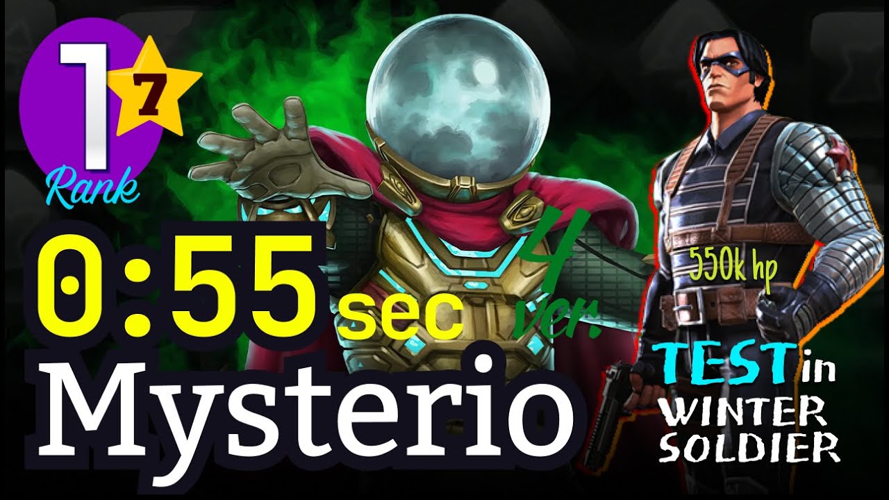 55 sec! 7 star Rank1 Mysterio [No-boost] ver.4 Test in ROL 