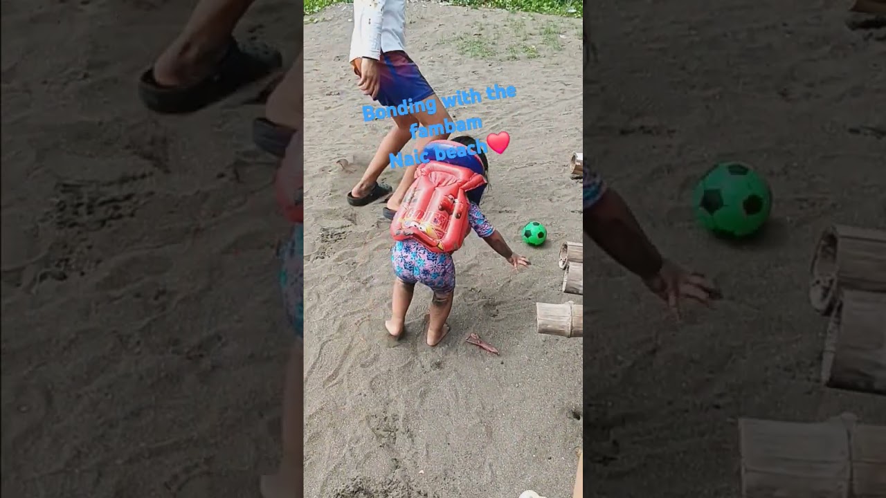Fambam bonding at the beach  ⛱️ 