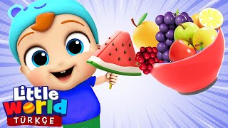 Fazla Şekerleme Karnımızı Ağrıtır🍬🍭 | Eğlenceli Ve Öğretici Çocuk Şarkıları | Little World Türkçe