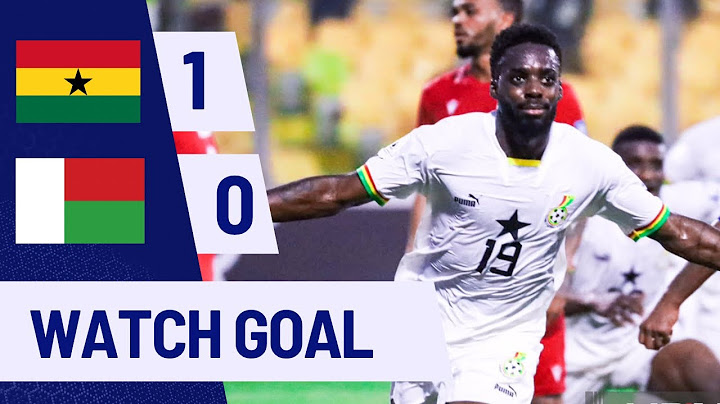 GHANA VS MADAGASCAR(1-0)-WORLD CUP QUALIFIERS-GOALS&HIGHLIGHTS
