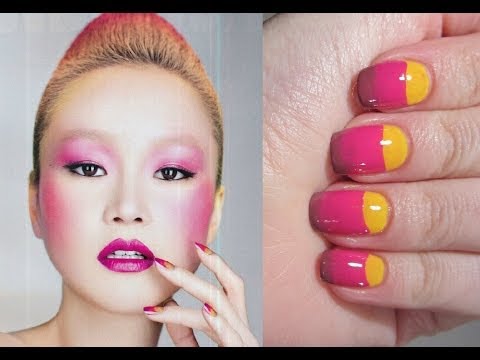 Tropical Cocktail Nails