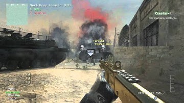 Modern Warfare 3 SPAS-12 Feeds And Triple Kill
