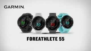 ForeAthlete 55 Black | スマートウォッチ | Garmin 日本