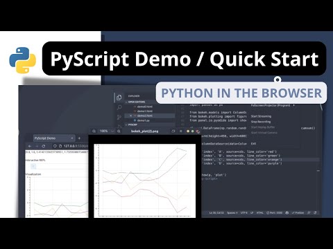 PyScript Demo / Tutorial | End-to-end PyScript Tutorial #1