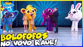 Bolofofos Na Turma Do Vovô Raul Gil Foi Demais